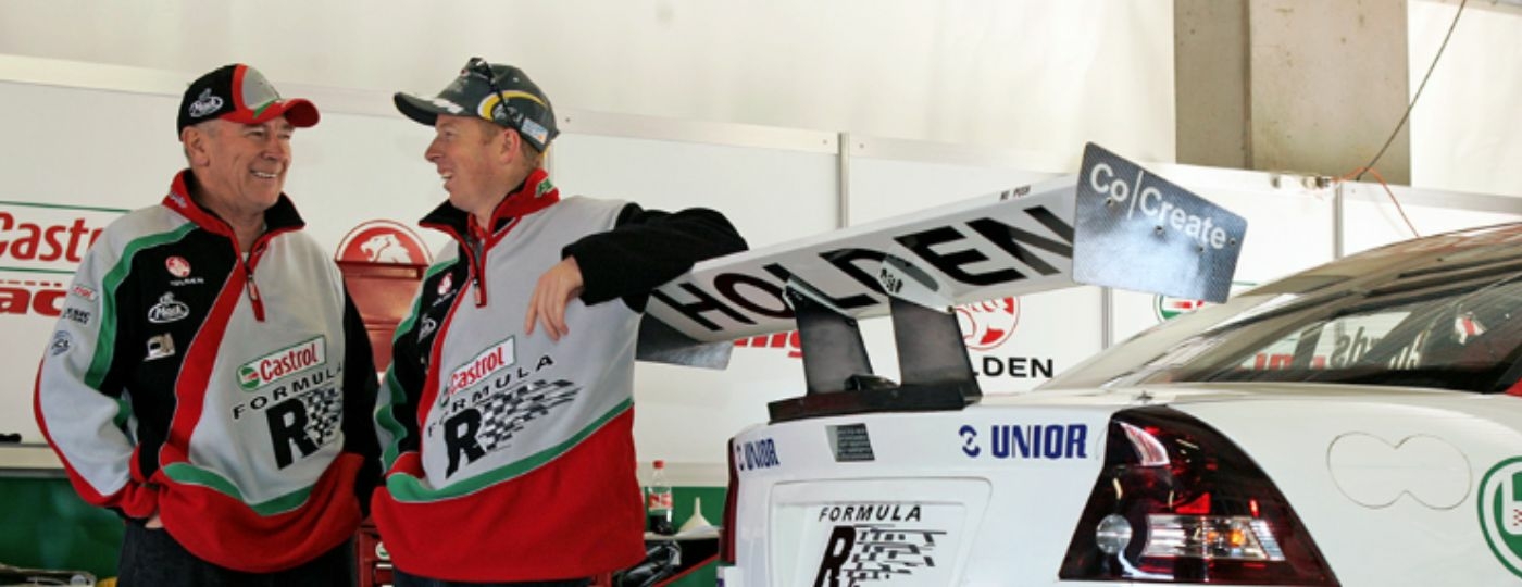 steven richards and father jim richards - australian car racing legends