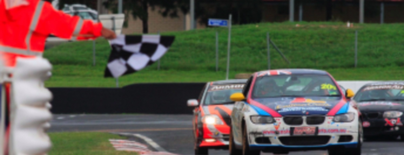 Finishing Line of The Bathurst 12 Hour