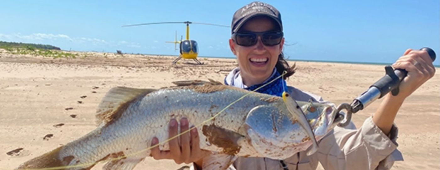 mother's day gifts for adventurous women - helicopter fishing