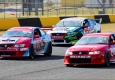 Trio John Bowe TRS and Red Balloon V8 Supercar at Eastern Creek Sydney Motorsport Park