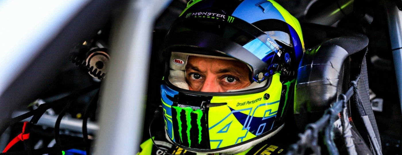Valentino Rossi at the Bathurst 12 Hour