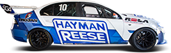 Fastrack V8 Supercar 10 Hayman Reese White Racetrack
