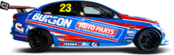 Fastrack V8 Supercar 23 Burson Blue Racetrack