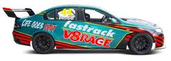 Fastrack V8 Supercar 44 FTV8 Aqua Racetrack